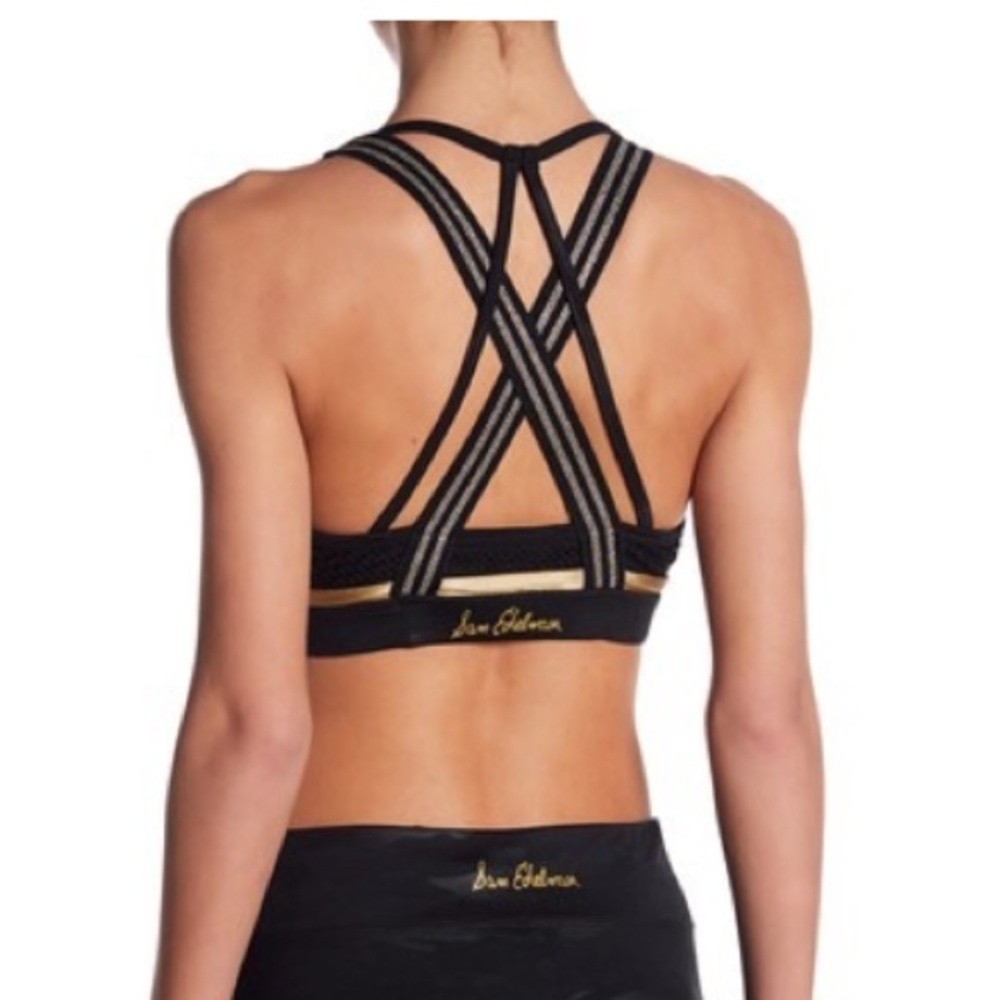 Sam Edelman Fishnet Sports Bra Size M